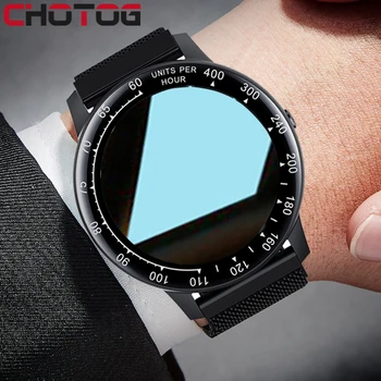 2021 Round Screen Smart Watch Blood Pressure/Hear Rate Monitor Watches Men Women Fitness Tracker Smartwatch For Xiaomi Iphone 1
