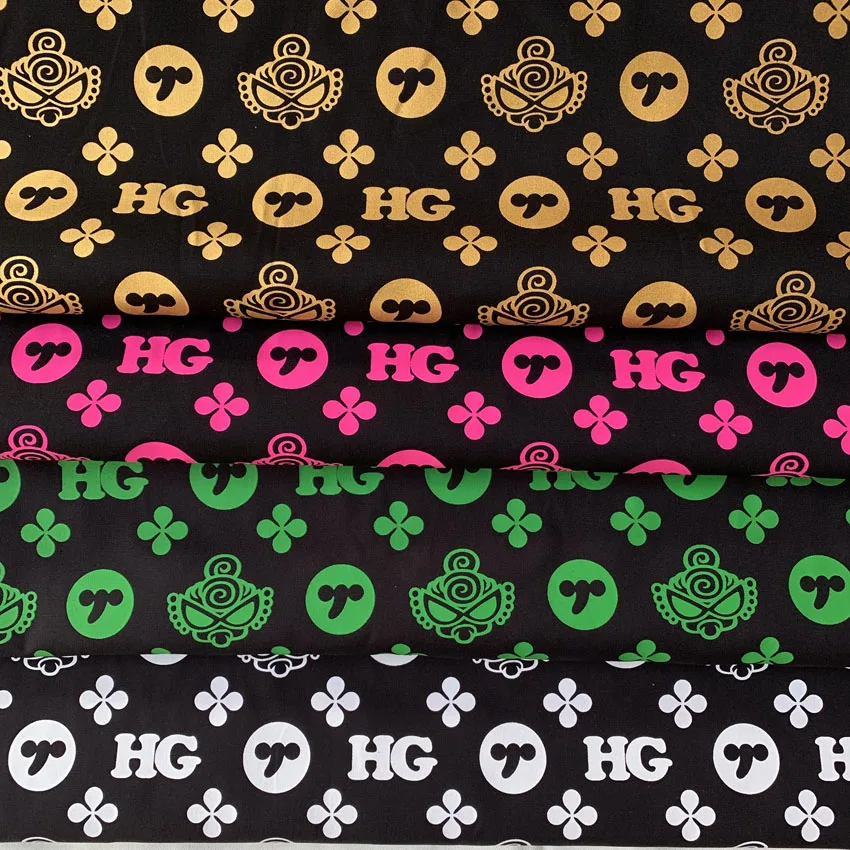 

90*145CM patchwork cartoon hysteric mini canvas fabric for Tissue Kids Bedding home textile for Sewing Tilda Doll curtain