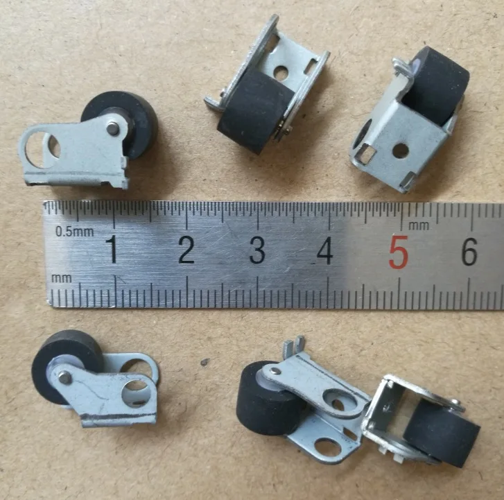 

6Pieces/Lot Wheel D:9mm Pressure Belt Wheel Pulley Recorder Movement Accessories