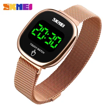SKMEI LED Stainless Steel Smartwatch