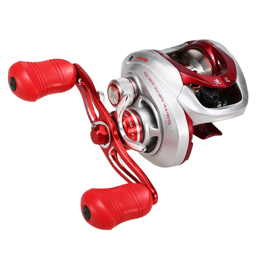 

Lixada Baitcasting Fishing Reel 9+1BB GT 7.2:1 High Speed Bait Casting Fishing Reel Carp Fishing Tackle for Pesca