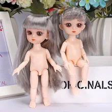 Куклы игрушки 13 подвижные шарнирные juguetes bjd boneca 15 см куклы diy Обнаженная тело мода brinquedos menina princesas подарок на день рождения