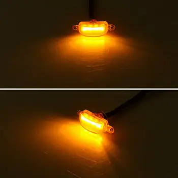 

3Pcs Amber Yellow LED Front Grille Running Lights For Ford Raptor F-150 Car LED Light For Front Grille