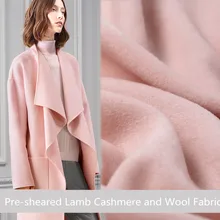 150x100 см/шт. Зимнее Новое Стильное шерстяное пальто из овечьей шерсти мягкая элегантная розовая Элегантная удобная шерстяная ткань