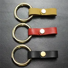 DIY Автомобильный брелок, небольшой Карманный держатель для ключей, автомобильный держатель для ключей, кожаные мужские и женские кошельки, органайзер для ключей