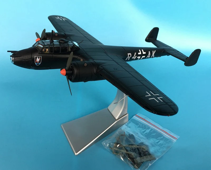 1/72 немецкий DO17 Z-10 модель бомбардировщика a38808 Коллекционная модель сплава