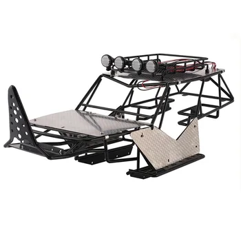 

for 1/10 SCALE RC Axial Wraith AX90018 90020 Metal Roll Cage Fame Body with Roof Rack and Metal Sheets