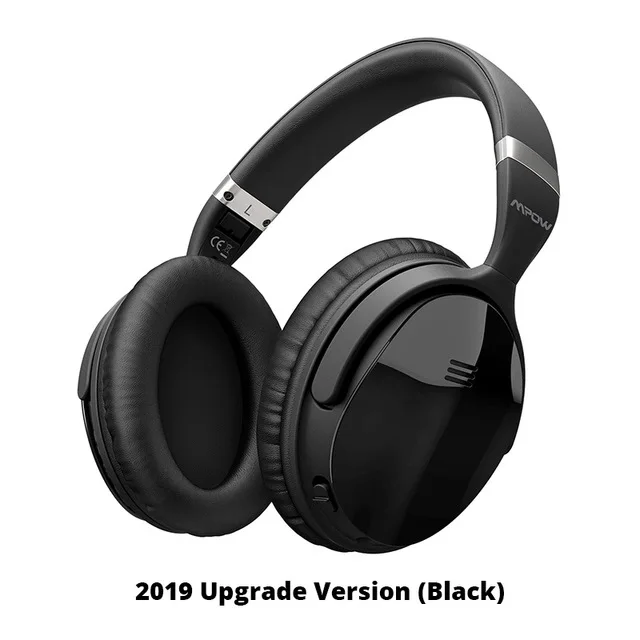 2 Gen 2nd Mpow H5 наушники с шумоподавлением Bluetooth с микрофоном, беспроводная гарнитура для Hi-Fi стерео и 18 часов воспроизведения - Цвет: 1st Upgrade