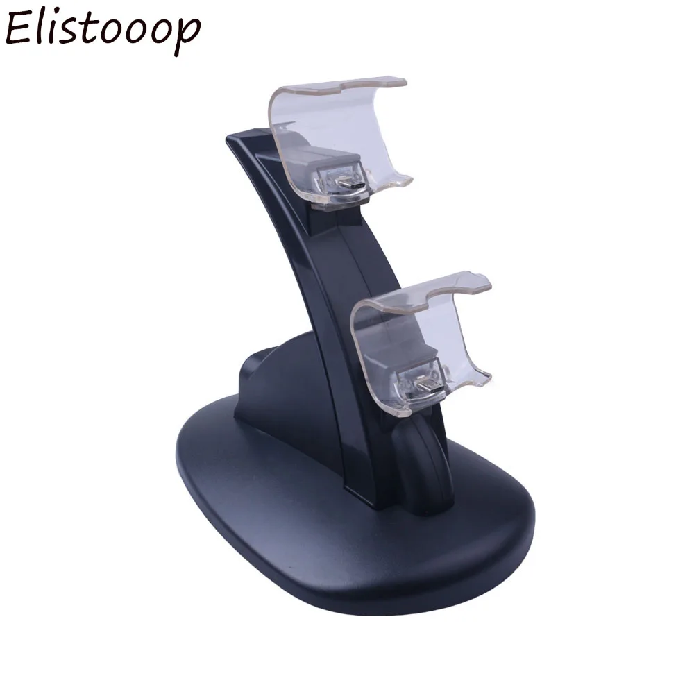 Двойной держатель контроллера зарядное устройство с 2 светодиодный микро USB