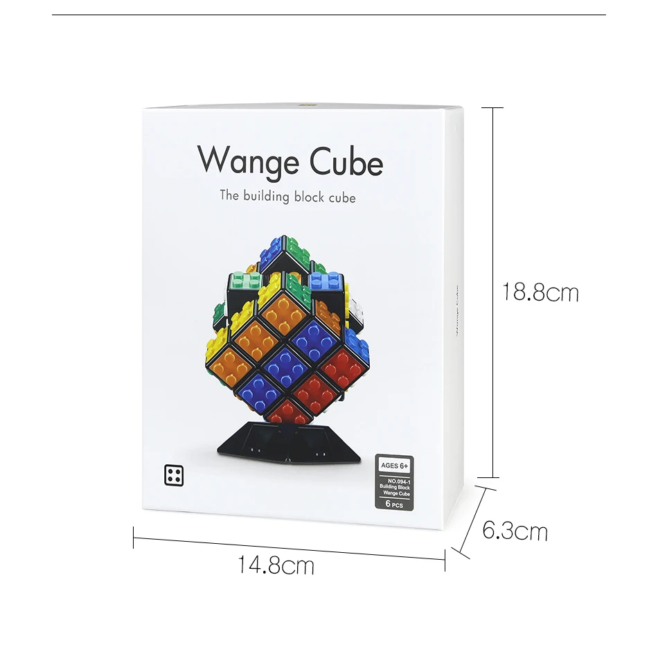 Fit creaters Серия Блоков Magico Cube Professional 3x3x3 классические развивающие строительные блоки игрушки для детей подарок