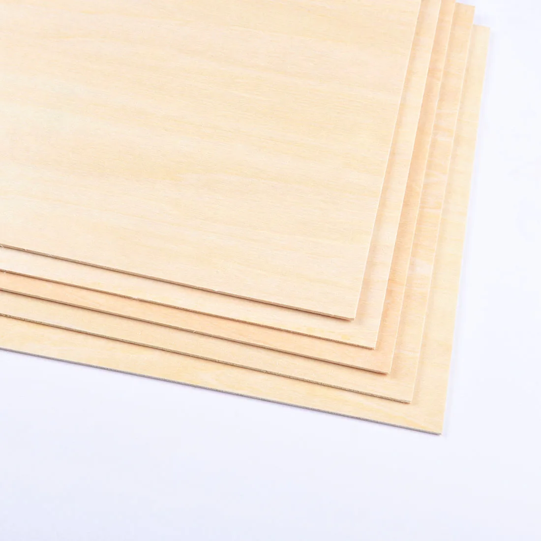 5 шт. 200x200x2 мм Незавершенное ремесло липа деревянные листы для DIY ...