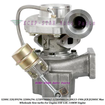 

Turbo S200G 320 06296 32006296 12589700062 12589980116 18G13-1906 Turbocharger For JCB JS200SC Max 448 4.8L 118KW Engine