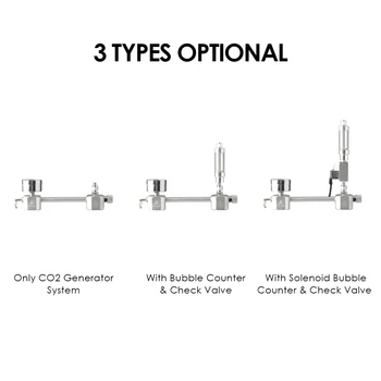 

Hot DIY CO2 Generator System Kit Aquarium CO2 Generator System with Solenoid Valve Bubble Counter Check Carbon Dioxide Reactor K
