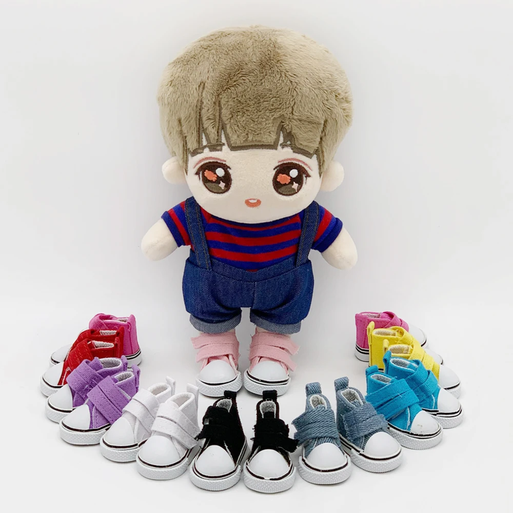 Парусиновая обувь для шарнирных кукол 9 цветов 5 см|toy shoes|bjd shoes1/6 bjd shoes |
