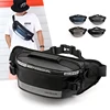 Men Nylon Waist Bags Fanny Single Chest Pack Multi-Functional Anti-theft Reflective Strip Shoulder Male Hip Bum Belt Bag ► Photo 2/6