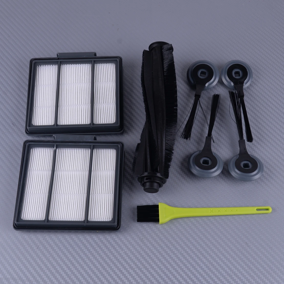 

8PCS Filter Brush Plastic Fit for Shark ION Robot Vacuum Cleaner Kit S87 R85 RV850 RV850 BRN RV850 WV RV851 WV RV700_N RV720_N