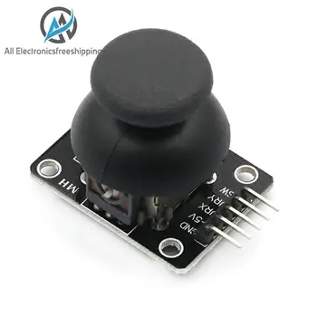 

1pcs Free Shipping Higher Quality Dual-axis XY Joystick Module PS2 Joystick Control Lever Sensor For Arduino KY-023 Rated 4.9 /5