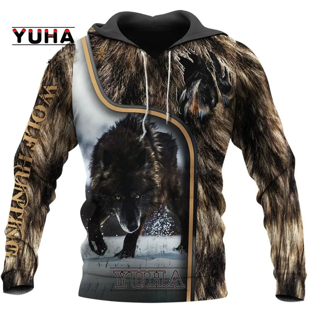 

Wolf Printed Hoodies Men 3d Hoodies Brand Sweatshirts Jackets Quality Pullover Fashion Tracksuits Animal Streetwear Out