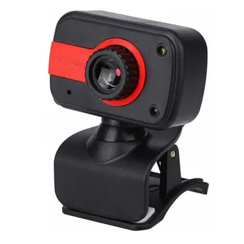 

480P USB HD Webcam Night Vision Computer Desktop Clip Web Camera Build-in Mic Video Call Webcam for Conferencing Netmeeting