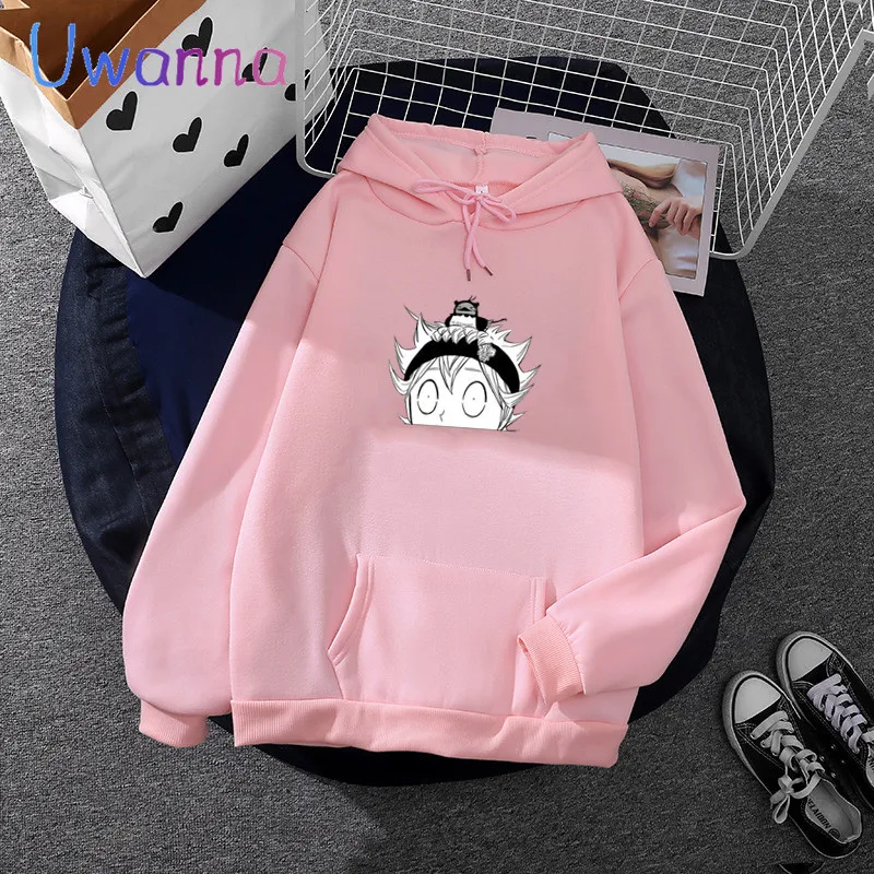 

Anime Asta Black Clover Hoodies Women Print Funny Oversized Cartoon Hoodie Sweatshirts Female Hoody Harajuku Streetwear Tops