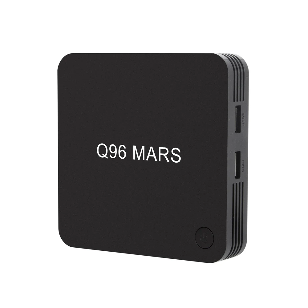 Q96 ТВ приставка MARS Android 7,1 Смарт ТВ приставка Amlogic S905W UHD 4K VP9 H.265 1 ГБ/8 ГБ 2,4G WiFi HD медиаплеер с пультом дистанционного управления