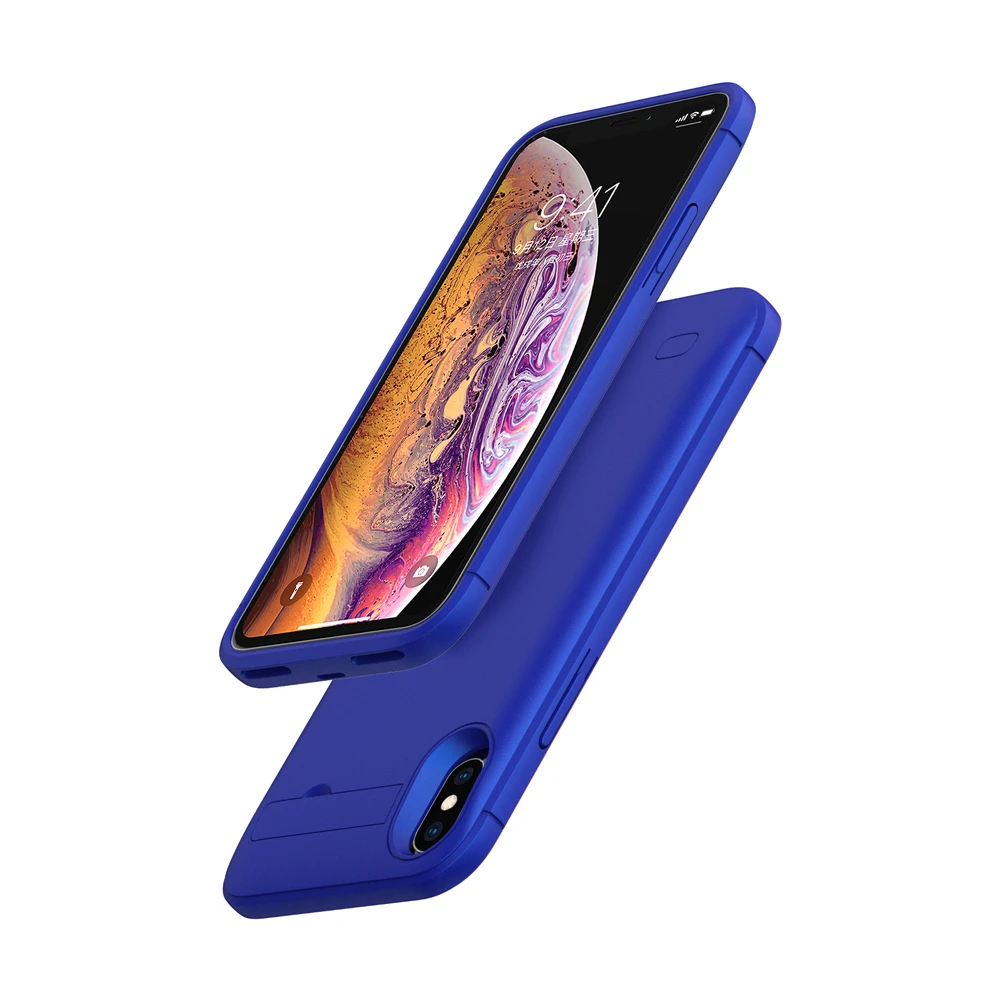 Ультра тонкий внешний аккумулятор 6200 мАч, чехол для iPhone XS MAX, чехол для аккумулятора, запасной внешний аккумулятор, чехол для зарядки s, чехол для внешнего аккумулятора
