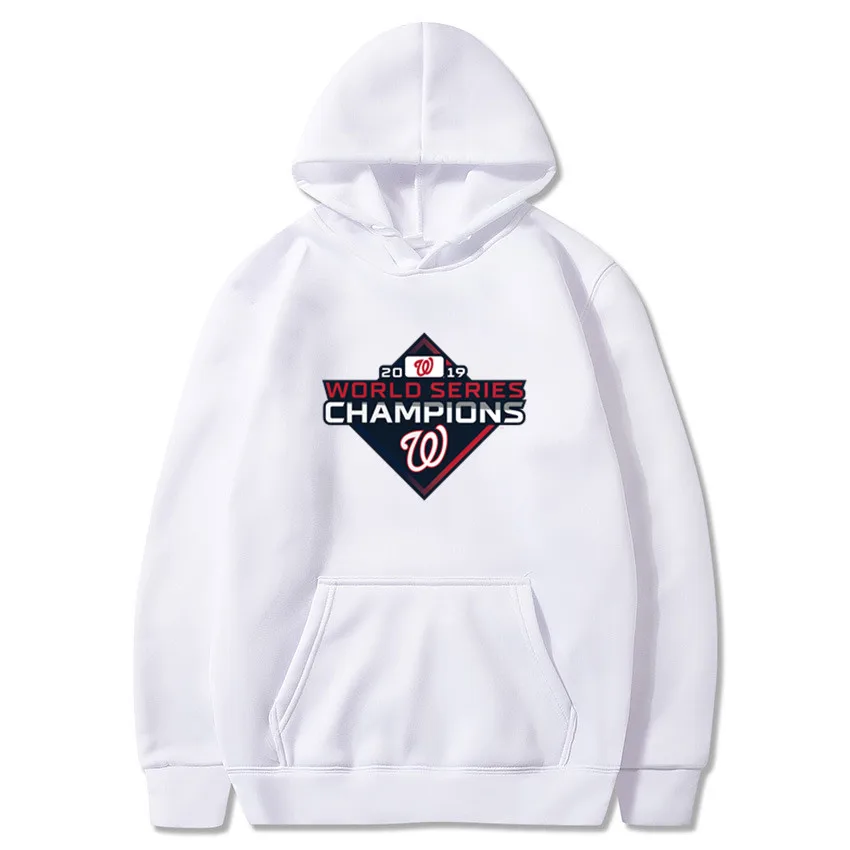 Hoodies Men women Nationals world series champions Hoody Male Long Washington Men's Sweatshirt Mens hip hop