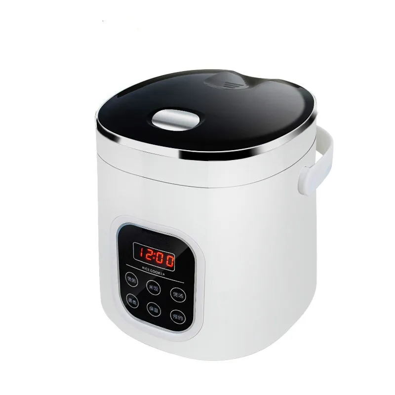 Electric mini rice cooker car household use Soup Porridge Steamed Egg cooking machine heating lunch box 1.6L 12V 24V 220V | Бытовая