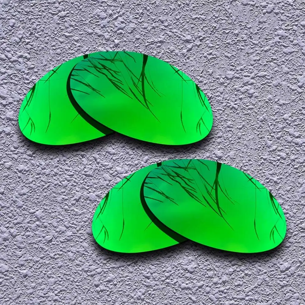 2 пары поляризованных сменных линз для солнцезащитных очков Oakley Romeo 1-несколько вариантов - Цвет линз: Green-Green