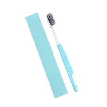 

10Pcs/Set Family Eco-Friendly Bamboo Charcoal Soft Bristles Toothbrush Portable X7YB