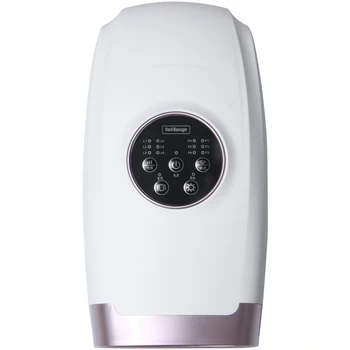 

White Electric Hand Massage Knuckle Hot Compress Air Pressure Blam Wrist Massage Tool USB Interface Massager Device