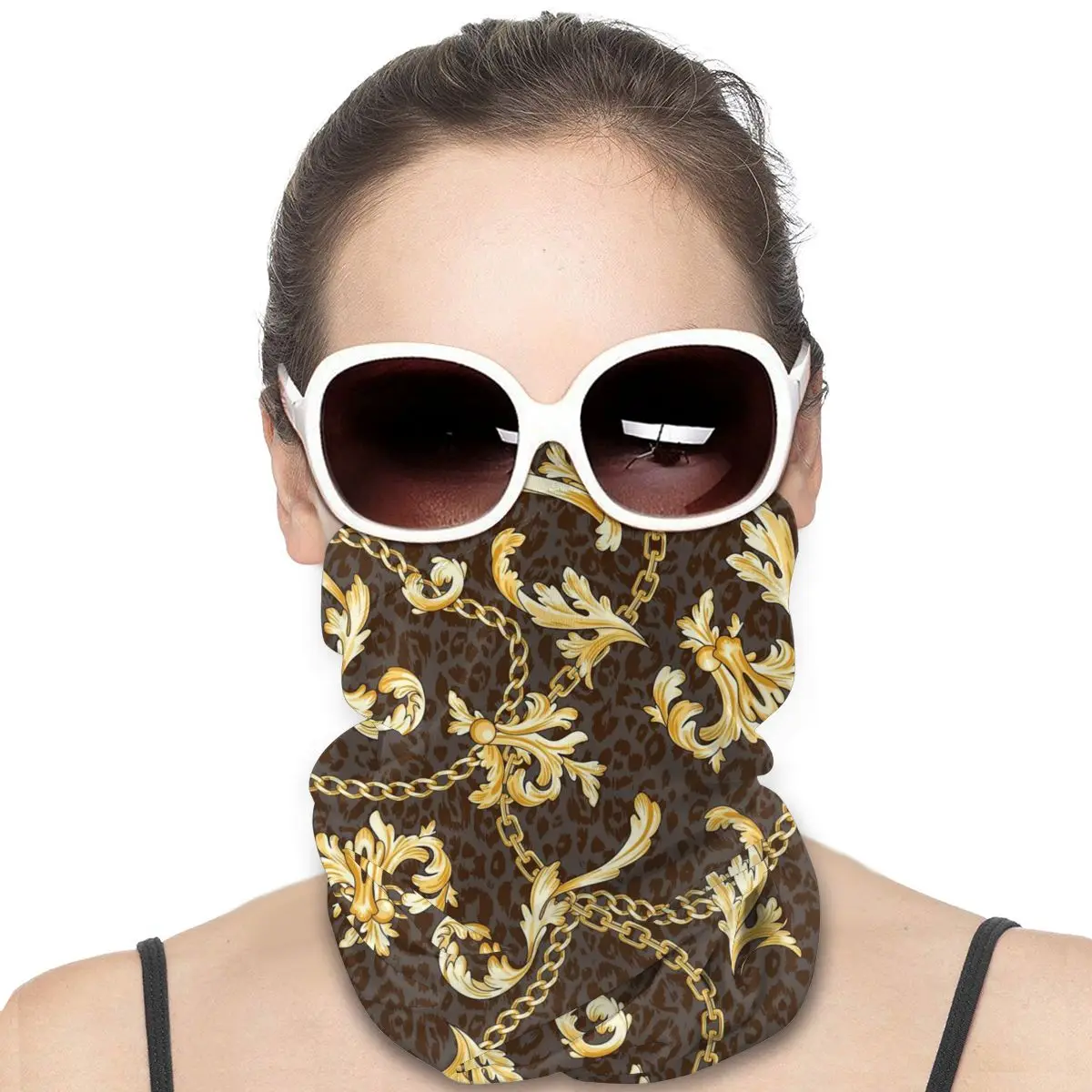 

NOISYDESIGNS New 3D Printed European Pattern Women Ring Scarf Microfiber Seamless Tubular Bandana Magic Sports Cycing Headdress