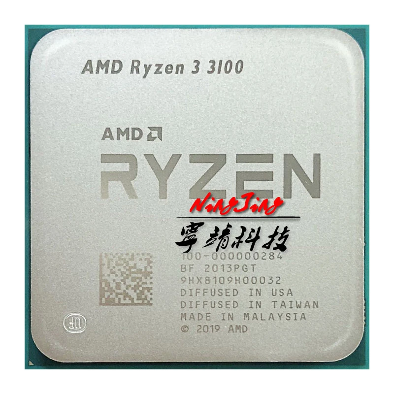 Amd Ryzen 3 3100 R3 3100 3.6 Ghz Quad-core Eight-thread 65w Cpu ...