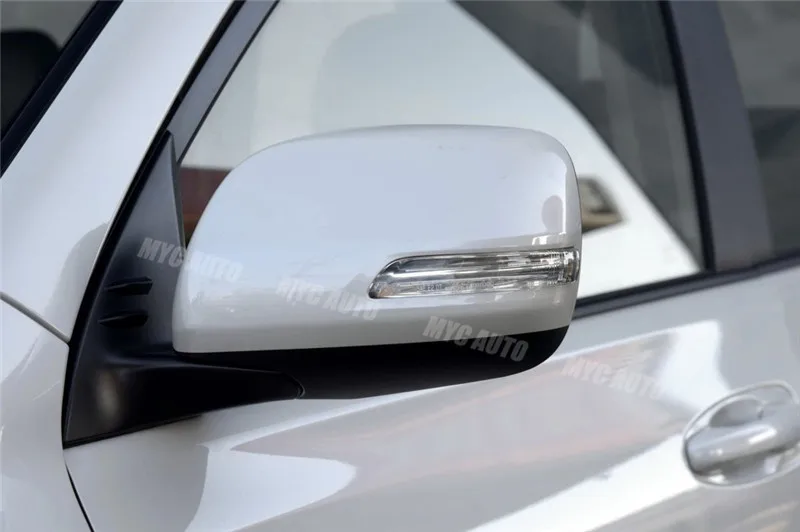 Зеркало из углеродного волокна для Toyota Prado Land Cruiser 2010 2012 2013 зеркало заднего вида