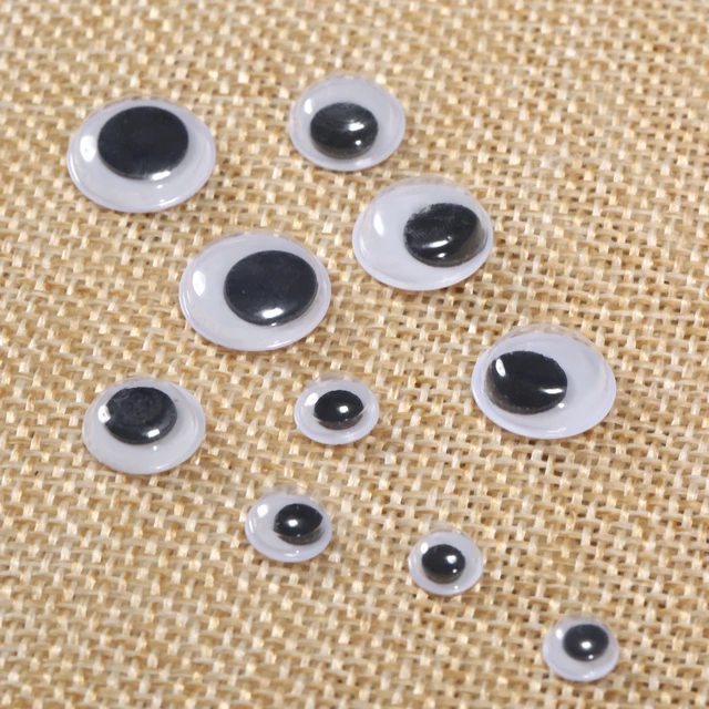 10pcs 50mm Wiggly Wobbly Googly Eyes Scrapbooking Crafts for DOLL -  AliExpress