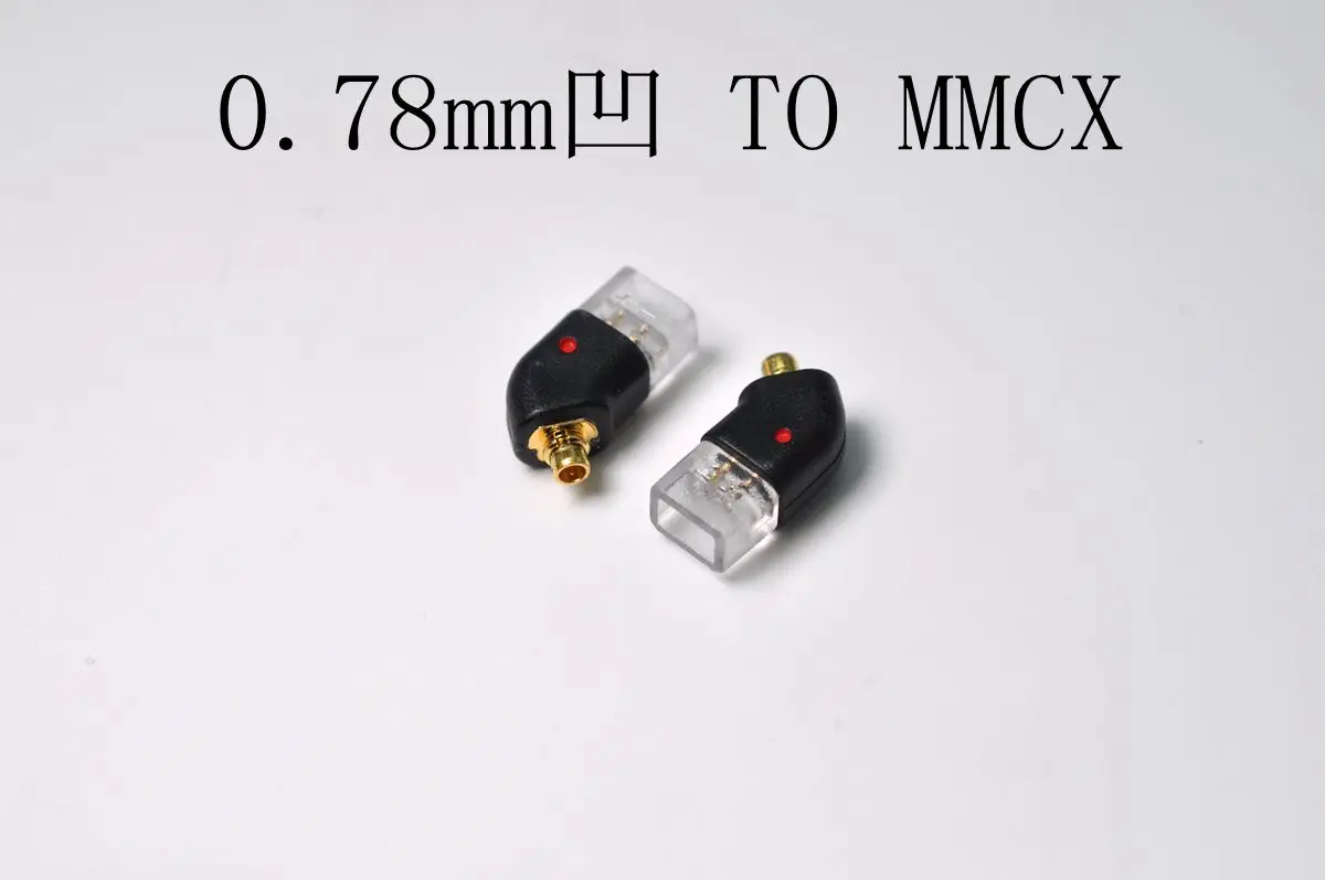 MMCX конвертер 0,78 мм гарнитура конвертер штекер 0,78 мм к mmcx к qdc