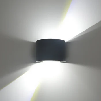 

Indoor Lights Fixture For Living Room Hotel Corridor Wall Lighting Lamp 7w Round LED Modern Dimmable Wall Lamp Nordic Style