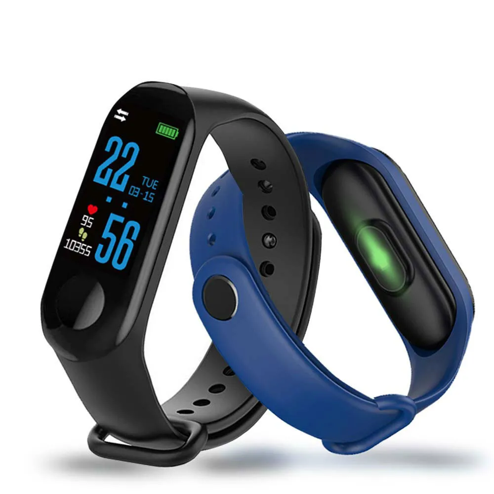 M3 Pro Smart band  Fitness Tracker Watch Sport bracelet Heart Rate Blood Pressure Monitor Smartband Men Women Health Wristband
