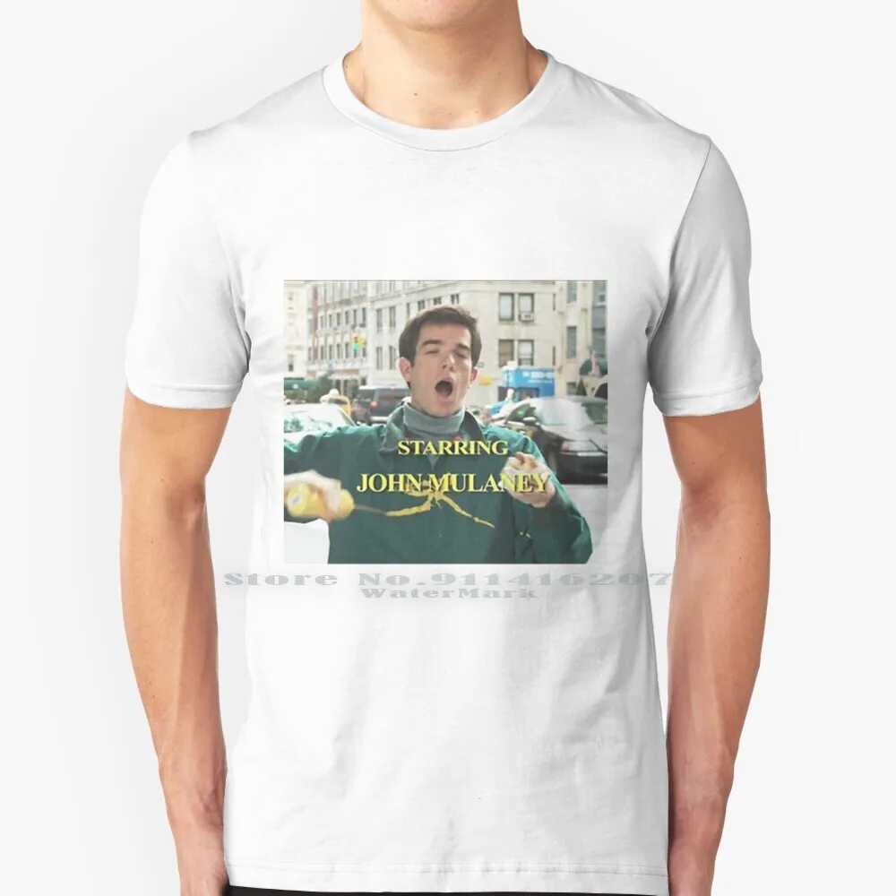 Maglietta Divertente 100% Puro Cotone John Comedy Comic Snl Skits Funny Meme Icon Nick Kroll Pete Davidson Standup American Writer