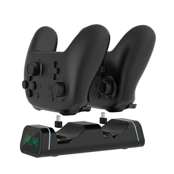 

Dual USB Charger Cradle Charging Stand Dock Station for PS5 Xbox Series X S Switch Pro Controller for Nintendo Switch Pro contro