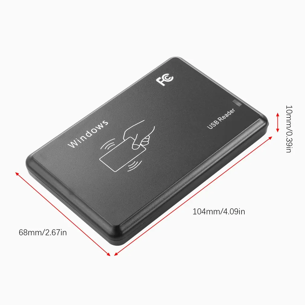 USB 13,56 МГц RFID считыватель карт программист горелка+ 3 ID ключа пряжки+ 3 ID карты смарт-карты привод бесплатно