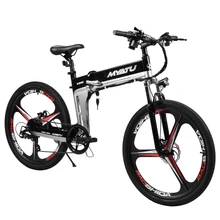 MYATUElectric car folding electric mountain bike 48V lithium battery bicycle power bicycle 26 inch adult battery car
