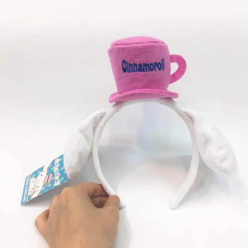 Hello kitty Принцесса наголовный обруч Мелодия милые девушки плюшевый ремешок для волос вечеринка, Косплей День рождения