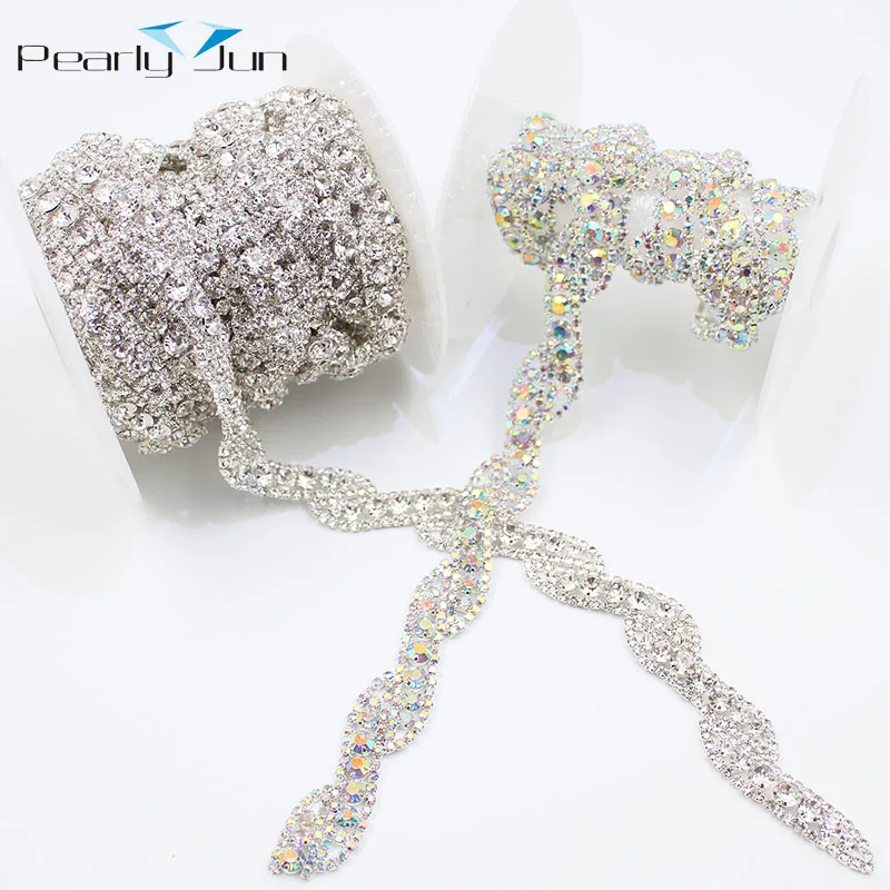 送料無料 10ヤード新しい2センチメートルs 型の配置ラインストーン高級装飾チェーン トリムdiyウェビングドレススカートトップ帽子アクセサリーml050 ギャラあり Www Dg Auto Fr