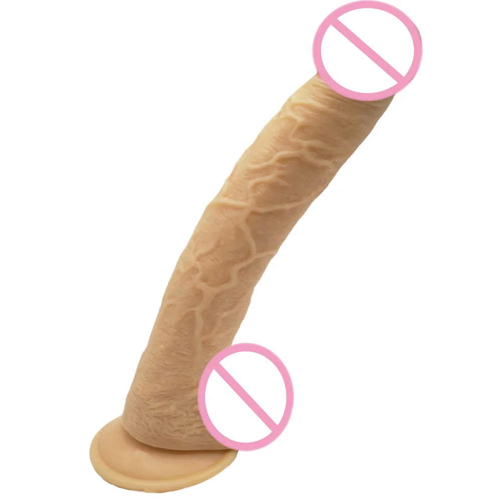 

28.5*4.5cm Super Huge Dildos Thick Giant Dildo Realistic Anal Butt with Suction Cup Big Dick Dong Soft Penis Sex Toy For Women