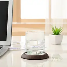 USB нагреватель подставка для согревания напитков портативный деревянный зерновой подогреватель чашки коврик для кофе чай напиток 5 Вт кофейный нагревательный лоток кружка для напитков