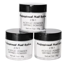 

500G/bag Acrylic Powder 3in1 Extending,Carving,Dipping Nail Powder Clear Nail Art Dust Manicure Chorm Soild Powder #1pcs (28G)