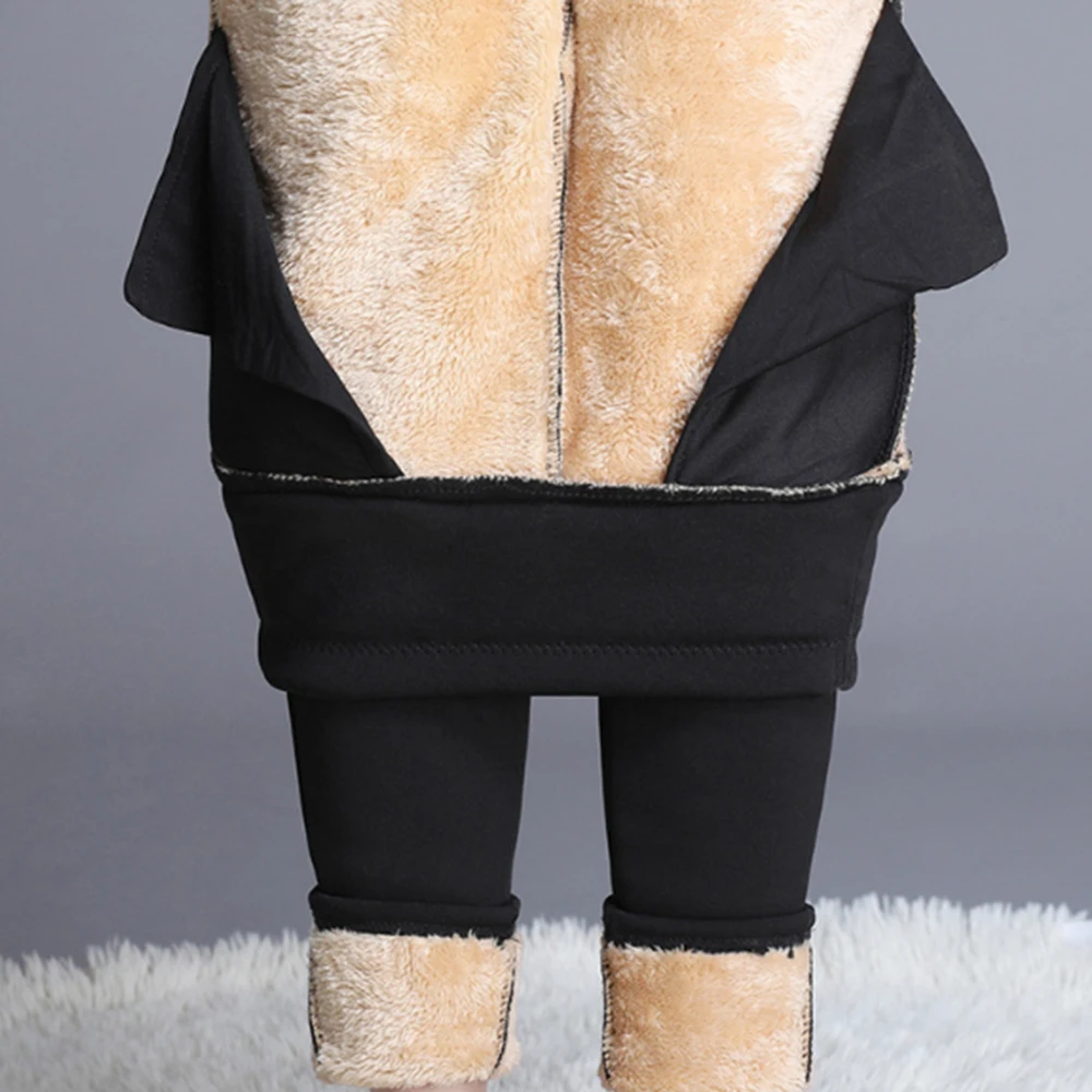 Бархатные штаны размера плюс 6XL, одноцветные повседневные женские брюки с высокой талией, эластичные свободные прямые осенне-зимние леггинсы