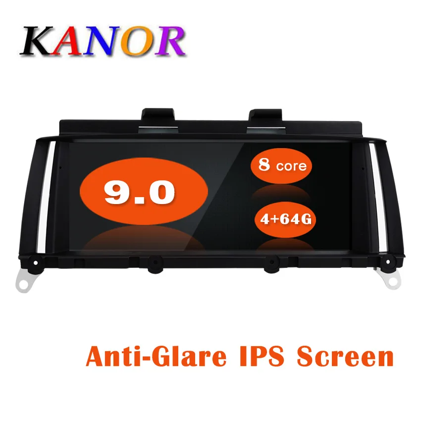 

KANOR 10.25inch 4G+64G Android 9.0 car multimedia player gps navigation for BMW X3 F25 CIC NBT System autoradio stereo