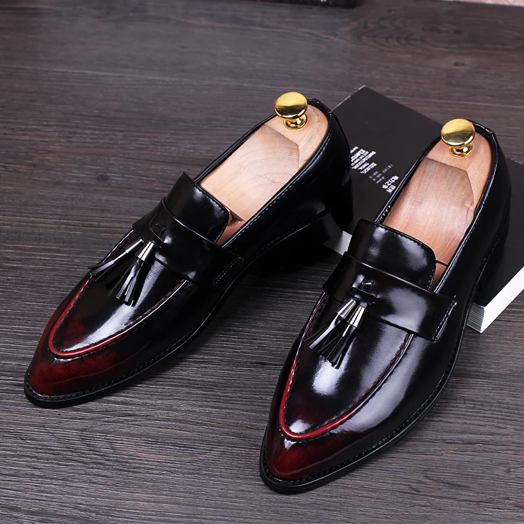 

2019 Autumn New Business England Dress Men's Genunie Leather Shoes Personality Retro Trend Men's Brogue Shoes Men's Casual Shoes